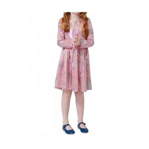 NEW PINK CHICKEN lame steph dress in pink spider web